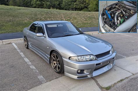 This R33 Skyline Gts Sedan With An Rb26 Swap Is A Us Titled Diamond In