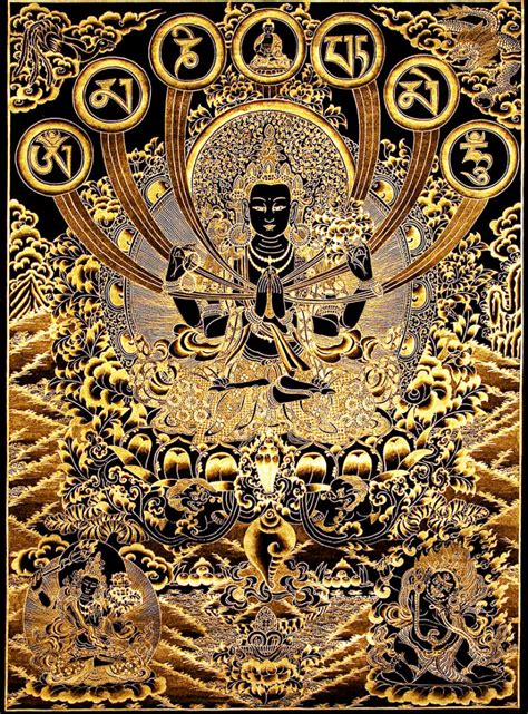 Avalokitesvara Blessing Thangka