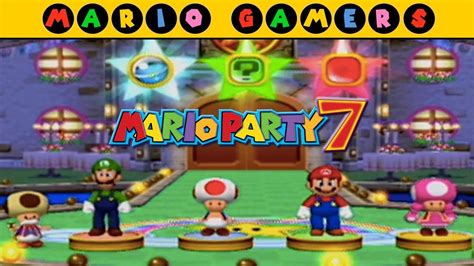 Mario Party 7 Pyramid Park Party Cruise Toadette Toad Mario