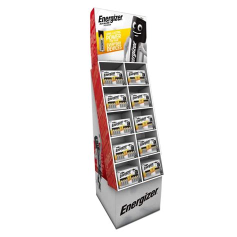 Energizer Alkaline Power Pack Battery Display Aa Lr X And Aaa