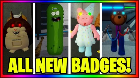 How To Get All Badges Skins Morphs In Piggy Roleplay Roblox