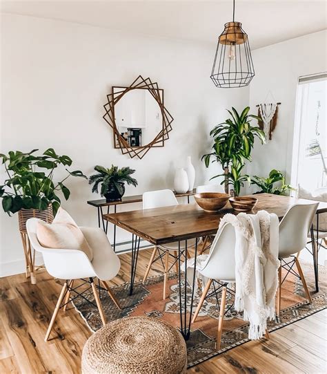 30 Bohemian Style Boho Dining Room