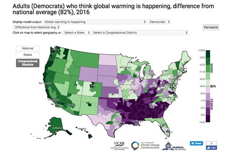 Partisan Climate Opinion Maps Yale Program On Climate Change