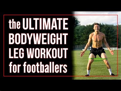 Leg Exercises For Soccer Fitness Noahstrength