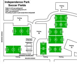 Soccer Field Map