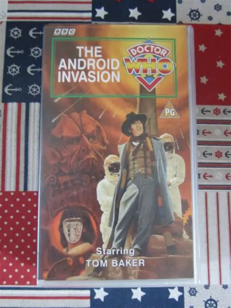 Doctor Who The Android Invasion Starring Tom Baker 1995 Bbc Vhs Video