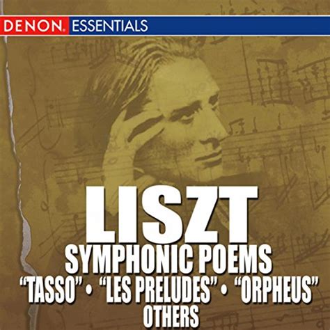 Spiele Liszt Symphonic Poems Von Various Artists Auf Amazon Music Ab