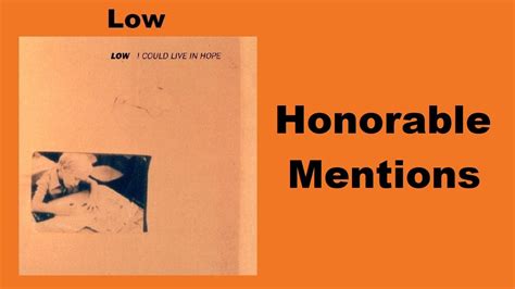 ALBUM REVIEW Low I Could Live In Hope The Best Albums Of All Time