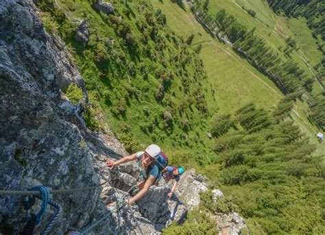 Découvrez la via ferrata des Bettières Auvergne Rhône Alpes Tourisme