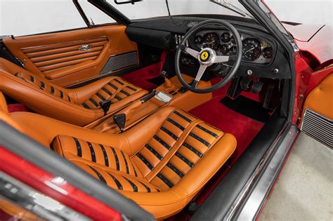 Ferrari Daytona Interior — O'Rourke Coachtrimmers & Supplies