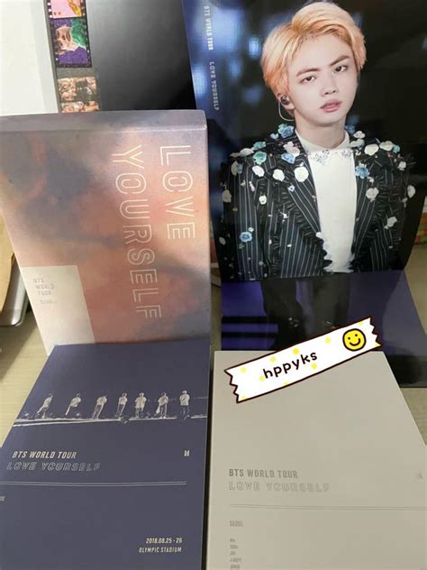 Bts Love Yourself Seoul Dvd With Jin Poster Hobbies And Toys Memorabilia And Collectibles K Wave