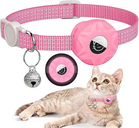 Fiotha AirTag Katzenhalsband Reflektierendes Kätzchenhalsband mit