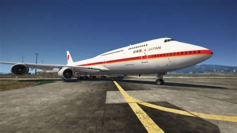 Japanese Air Force One 日本国政府専用機 Boeing 747 8i Add On