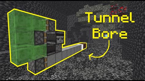 Easy Tunnel Bore Tutorial In Minecraft Bedrock Edition Step By