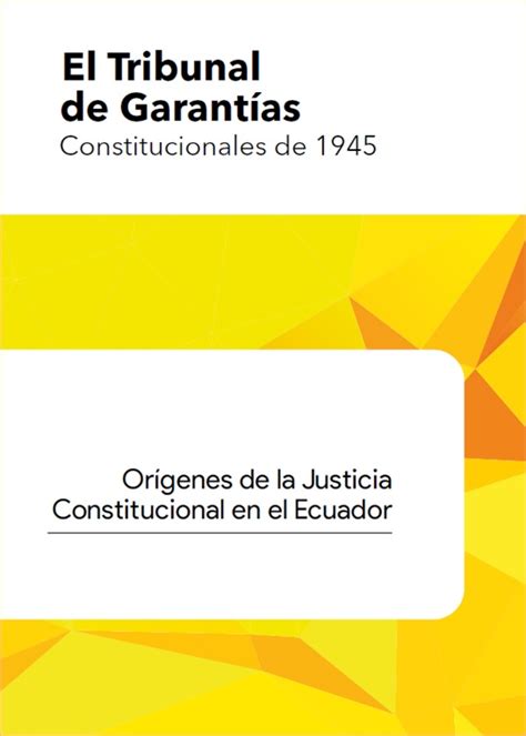 Biblioteca Virtual Corte Constitucional Del Ecuador Bivicce