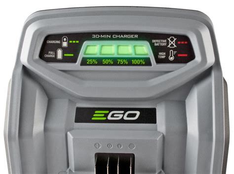 EGO Battery Charger: EGO, Single-Port Charging, For 56V, Li-Ion, 7.5 Ah Charged in 1-Hour, Rapid ...