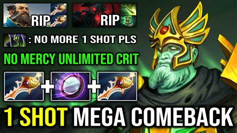 WTF Rapier 1 Shot Wraith King Unbelievable Mega Comeback Imba Crit Vs