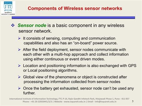 Introduction To Wireless Sensor Networks Wsn Ppt