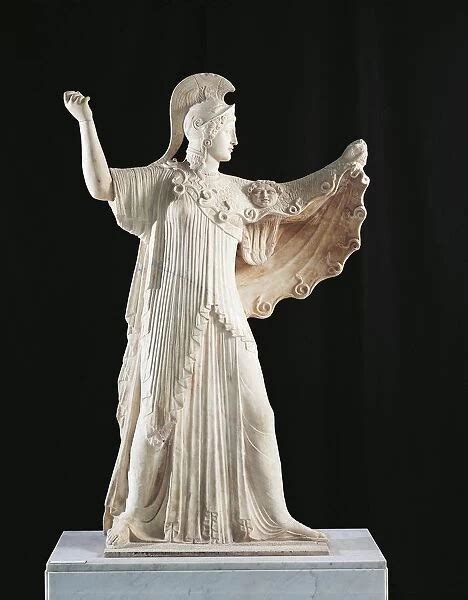 Statue Of Athena Promachos From An Original Sculpture Of