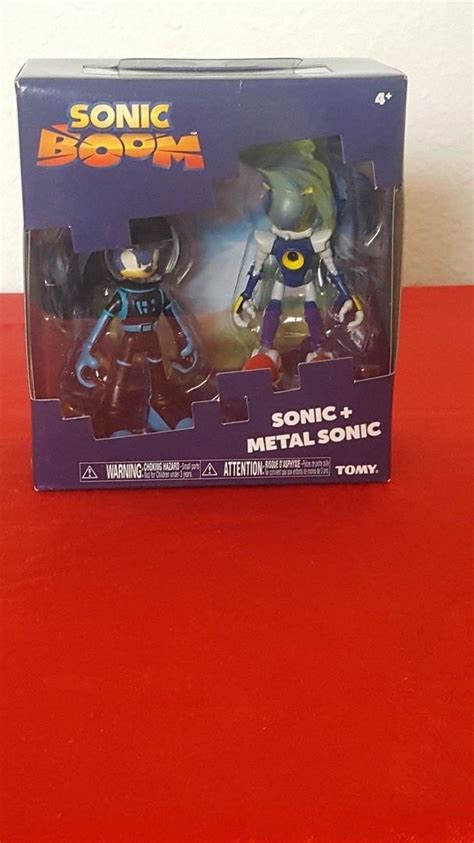 Sonic The Hedgehog Metal Sonic Boom Space Suit Action Figures Toy Set