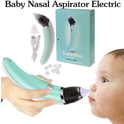 Aspirador Nasal Recem Nascido - Aspirador Nasal Recém Nascido Limpador Higienico Elétrico | Shopee Brasil