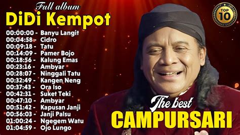 Didi Kempot Album Kenangan Dangdut Lawas Full Album Kenangan Best