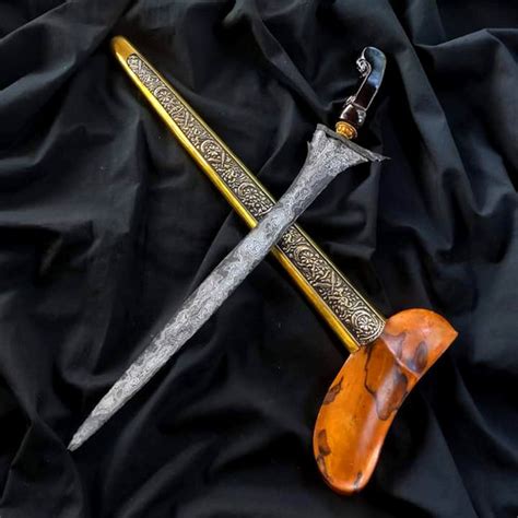 Jual Keris Sempaner Pamor Udan Mas Tiban Tangguh Mataram Sepuh Tua Kuno