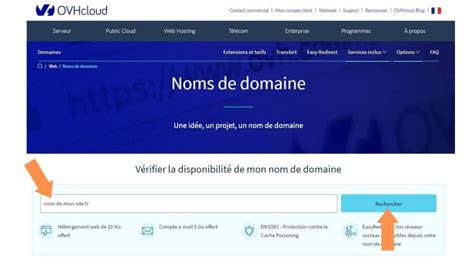 Enregistrer Un Nom De Domaine Chez Ovh Solutio Digital