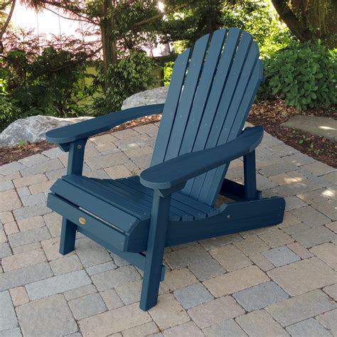 Highwood Hamilton Folding And Reclining Adirondack Chair Dfohome