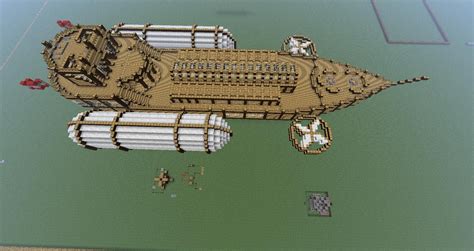 Minecraft Blueprints Airship