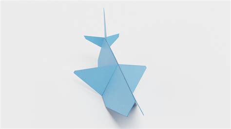 3D Model Paper Whale - TurboSquid 2183435