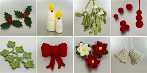 Christmas Decor Collection Crochet Patterns Planetjune By June