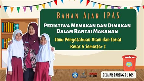 Bahan Ajar Interaktif Rantai Makanan Ipa Kelas 5 Youtube