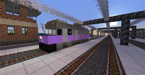 Trains in Greenfield Minecraft Map