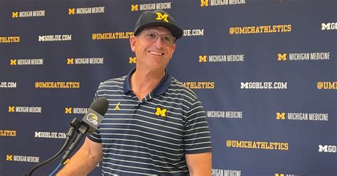 Michigan Football Jim Harbaugh Press Conference — Rutgers