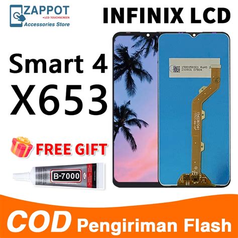 Jual ORI 100 LCD TOUCHSCREEN INFINIX SMART 4 X653 653C FULLSET