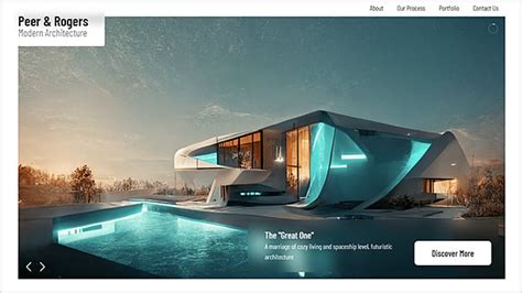 Architecture Website Template - Slider Revolution Template