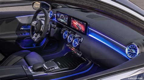 2020 Mercedes-AMG A 35 Sedan - Interior Ambient Lighting | Caricos