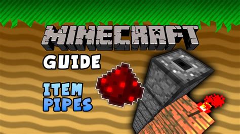 Minecraft Guide Vanilla Item Pipes YouTube