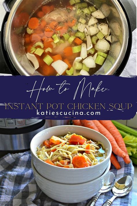 Instant Pot Chicken Soup Recipe Artofit