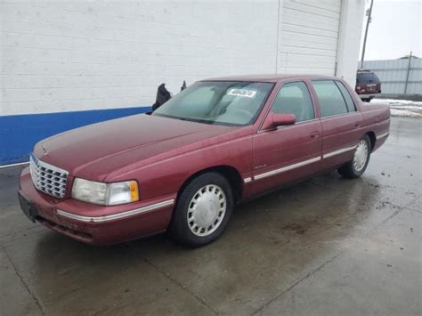 1999 Cadillac Deville Photos Ut Ogden Repairable Salvage Car