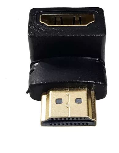 Adaptador Hdmi Graus Em L Macho X F Mea Mercadolivre