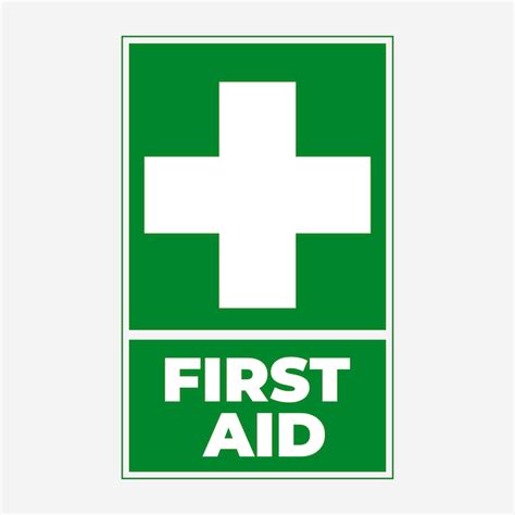 Premium Vector First Aid Sign Vector Illustration