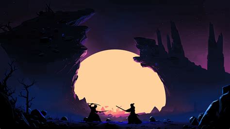 2560x1440 Samurai Fight Minimal 5k 1440p Resolution Hd 4k Wallpapers