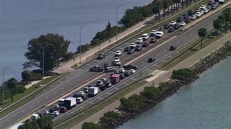 Lanes Reopen On Courtney Campbell Causeway After Separate Crashes Fox