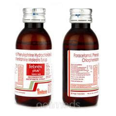 Febrex Plus Syrup 60ml - Buy Medicines online at Best Price from ...