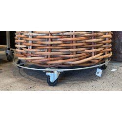 Magnum Rund Trolley T Rattankurv Rattan Accessories A Living Aps