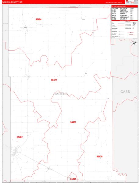 Maps Of Wadena County Minnesota