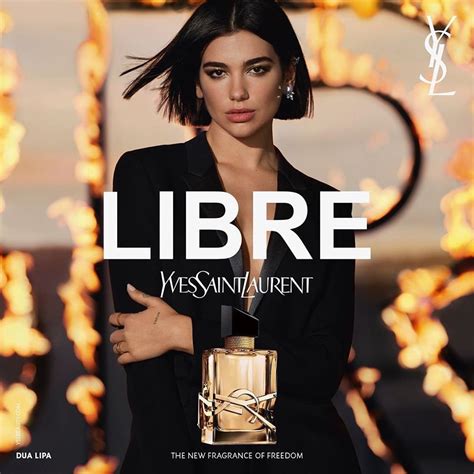 Dua Lipa Goes Glamorous For The Yves Saint Laurent Libre Fragrance