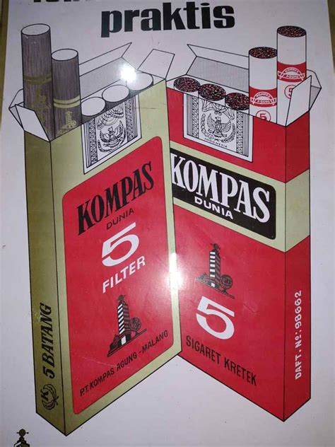 Iklan Rokok Kompas Jadul Original